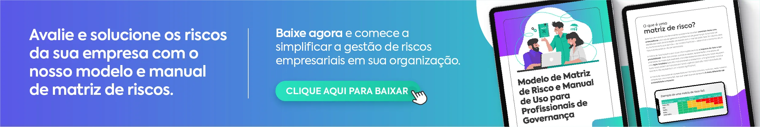 Banner com link. Clique e obtenha acesso ao material gratuito.