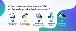 Descubra como melhorar o indicador OEE na linha de produção da sua organização.