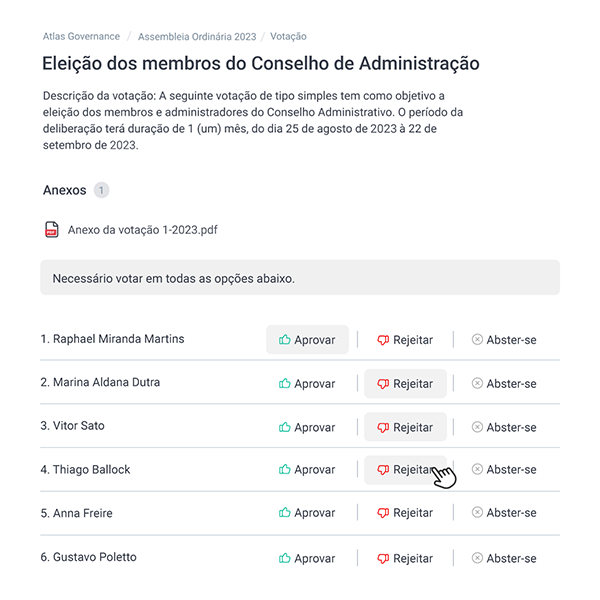 Votos a um clique de distância, a qualquer hora e de qualquer lugar