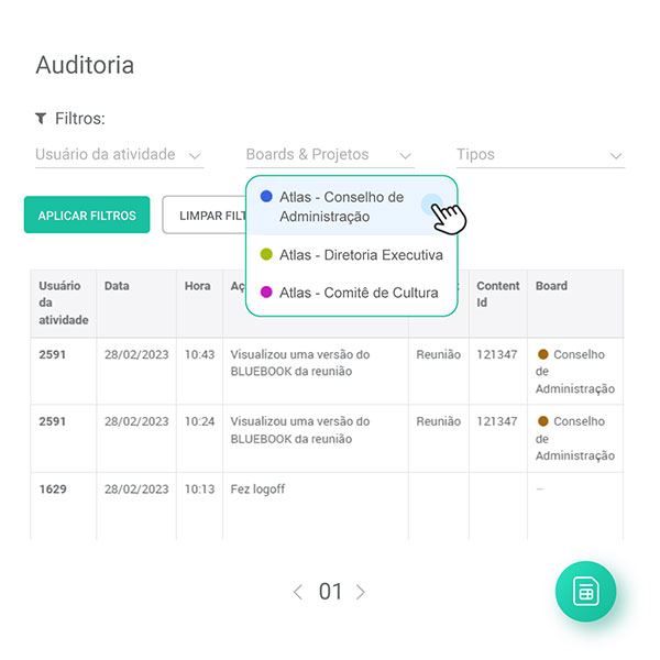 Trilha de auditoria